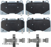 Beck/Arnley 085-7081 2017-2026 Honda Civic Disc Brake Pad Set