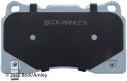 Beck/Arnley 085-7081 2017-2026 Honda Civic Disc Brake Pad Set