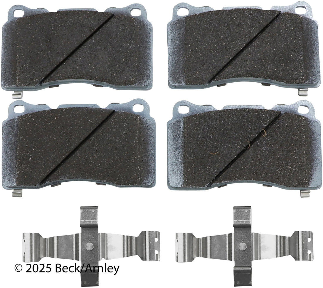 Beck/Arnley 085-7081 2017-2026 Honda Civic Disc Brake Pad Set