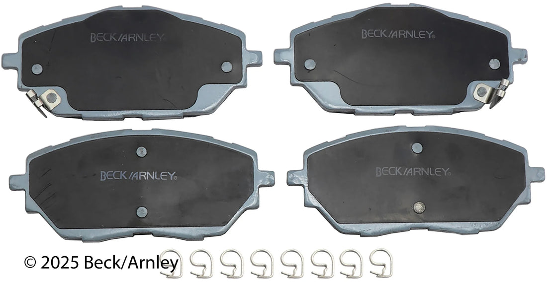 Beck/Arnley 085-7088 2018-2022 Toyota C-HR Disc Brake Pad Set