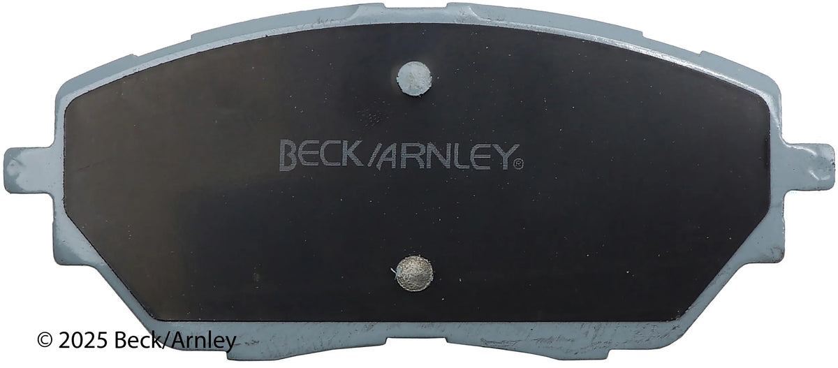 Beck/Arnley 085-7088 2018-2022 Toyota C-HR Disc Brake Pad Set