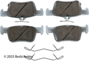 Beck/Arnley 085-7090 2018-2026 Honda Accord Disc Brake Pad Set