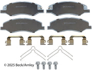 Beck/Arnley 085-7091 2018-2026 Honda Odyssey Disc Brake Pad Set