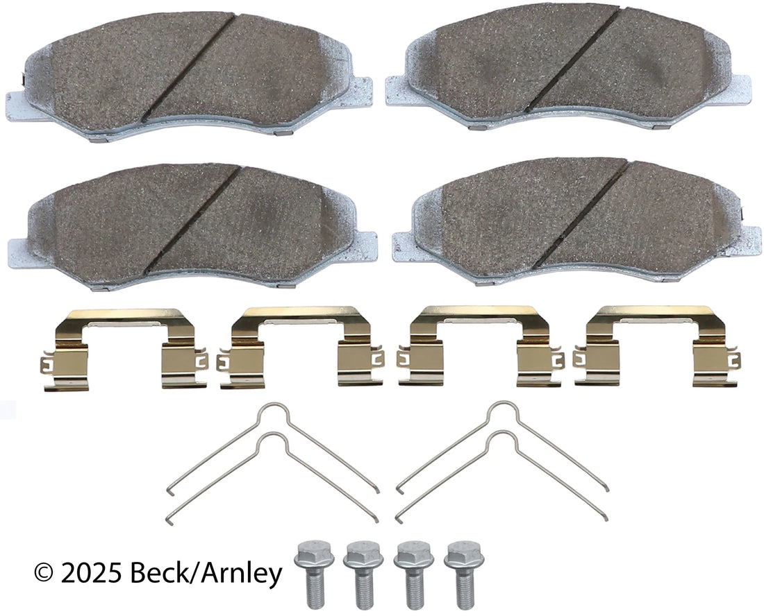 Beck/Arnley 085-7091 2018-2026 Honda Odyssey Disc Brake Pad Set