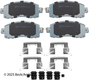 Beck/Arnley 085-7092 2018-2025 Subaru Crosstrek Disc Brake Pad Set
