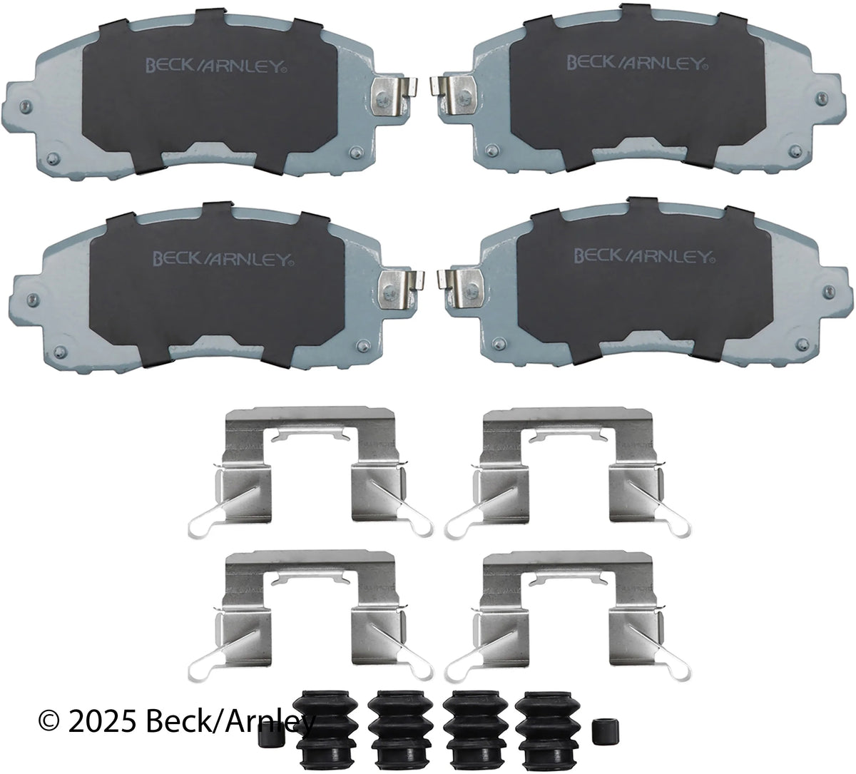 Beck/Arnley 085-7092 2018-2025 Subaru Crosstrek Disc Brake Pad Set