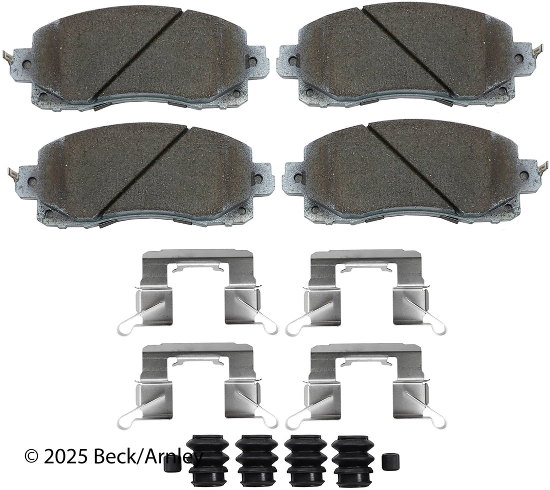 Beck/Arnley 085-7092 2018-2025 Subaru Crosstrek Disc Brake Pad Set