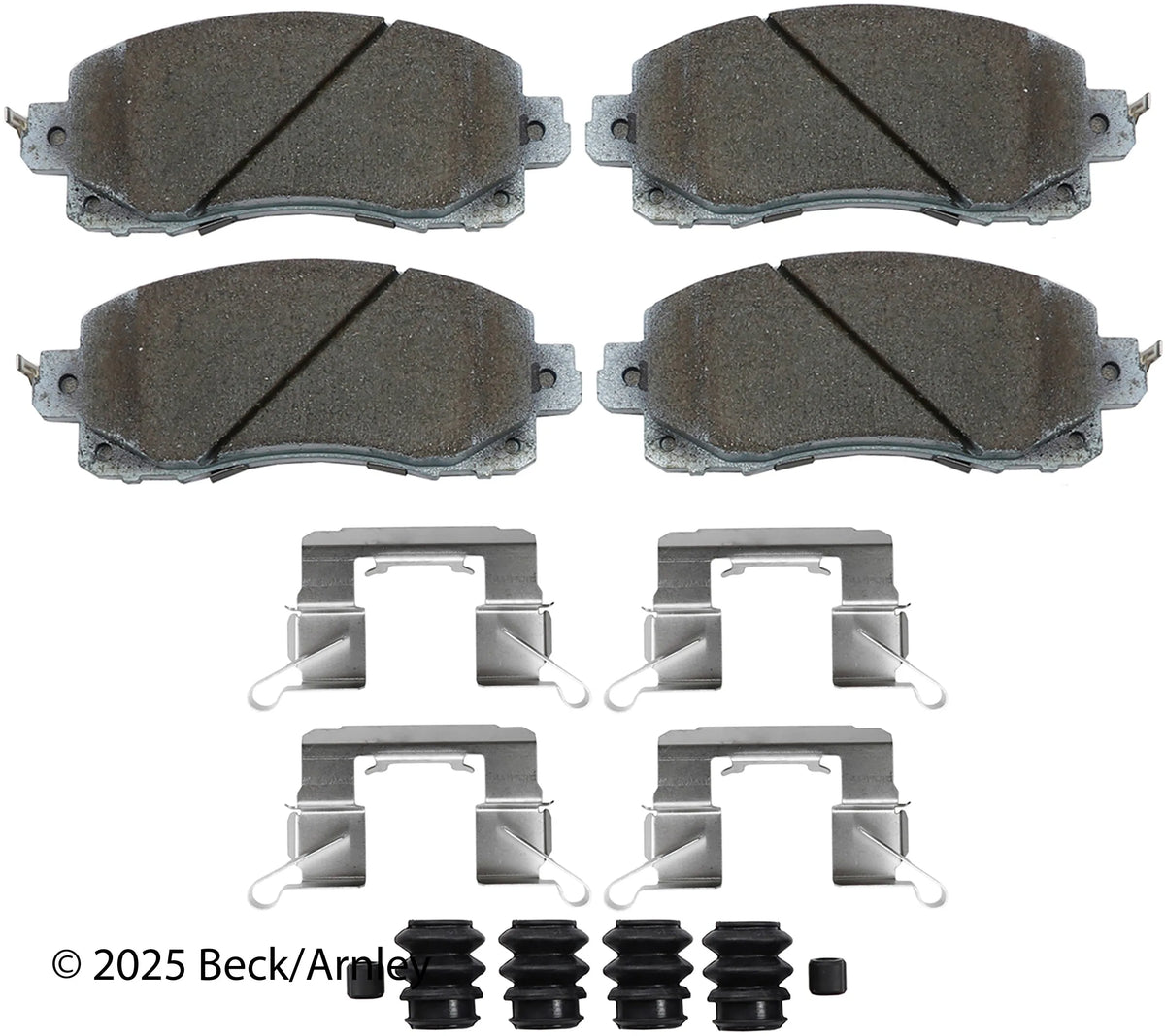 Beck/Arnley 085-7092 2018-2025 Subaru Crosstrek Disc Brake Pad Set
