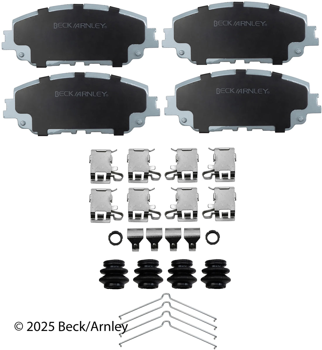Beck/Arnley 085-7093 2025-2026 Lexus UX300h Disc Brake Pad Set