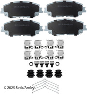 Beck/Arnley 085-7093 2025-2026 Lexus UX300h Disc Brake Pad Set