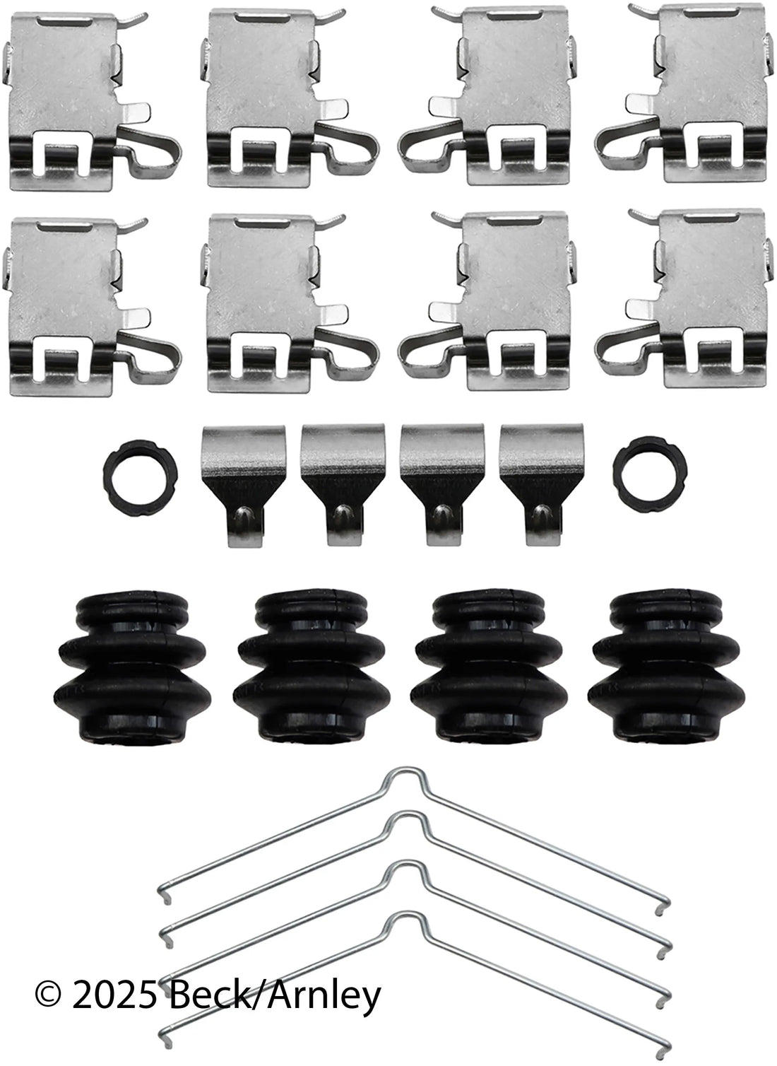 Beck/Arnley 085-7093 2025-2026 Lexus UX300h Disc Brake Pad Set