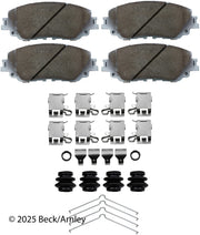 Beck/Arnley 085-7093 2025-2026 Lexus UX300h Disc Brake Pad Set