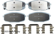 Beck/Arnley 085-7097 2017-2019 Kia Soul Disc Brake Pad Set