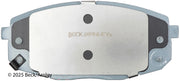 Beck/Arnley 085-7097 2017-2019 Kia Soul Disc Brake Pad Set
