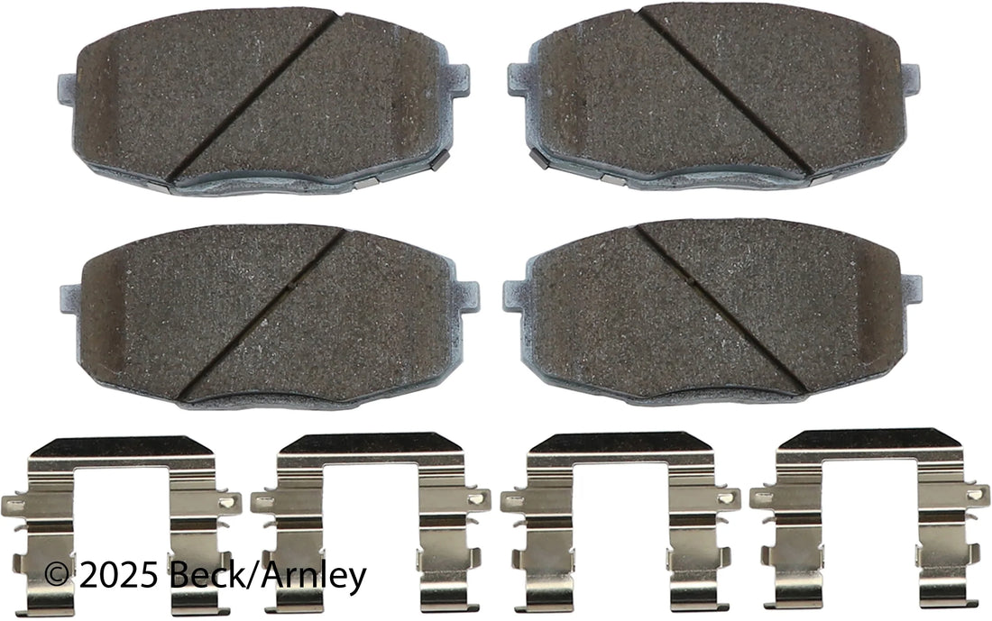Beck/Arnley 085-7097 2017-2019 Kia Soul Disc Brake Pad Set
