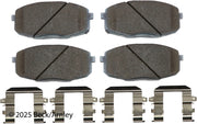 Beck/Arnley 085-7097 2017-2019 Kia Soul Disc Brake Pad Set