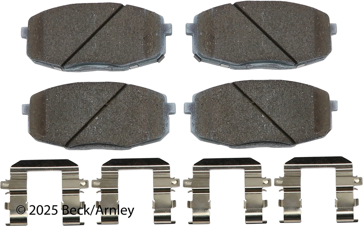Beck/Arnley 085-7097 2017-2019 Kia Soul Disc Brake Pad Set