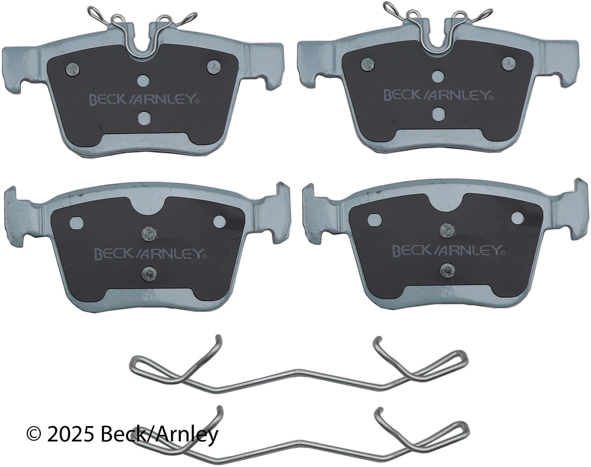 Beck/Arnley 085-7100 2018-2025 Land Rover Range Rover Velar Disc Brake Pad Set