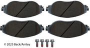 Beck/Arnley 085-7102 2022-2026 Volkswagen GTI Disc Brake Pad Set