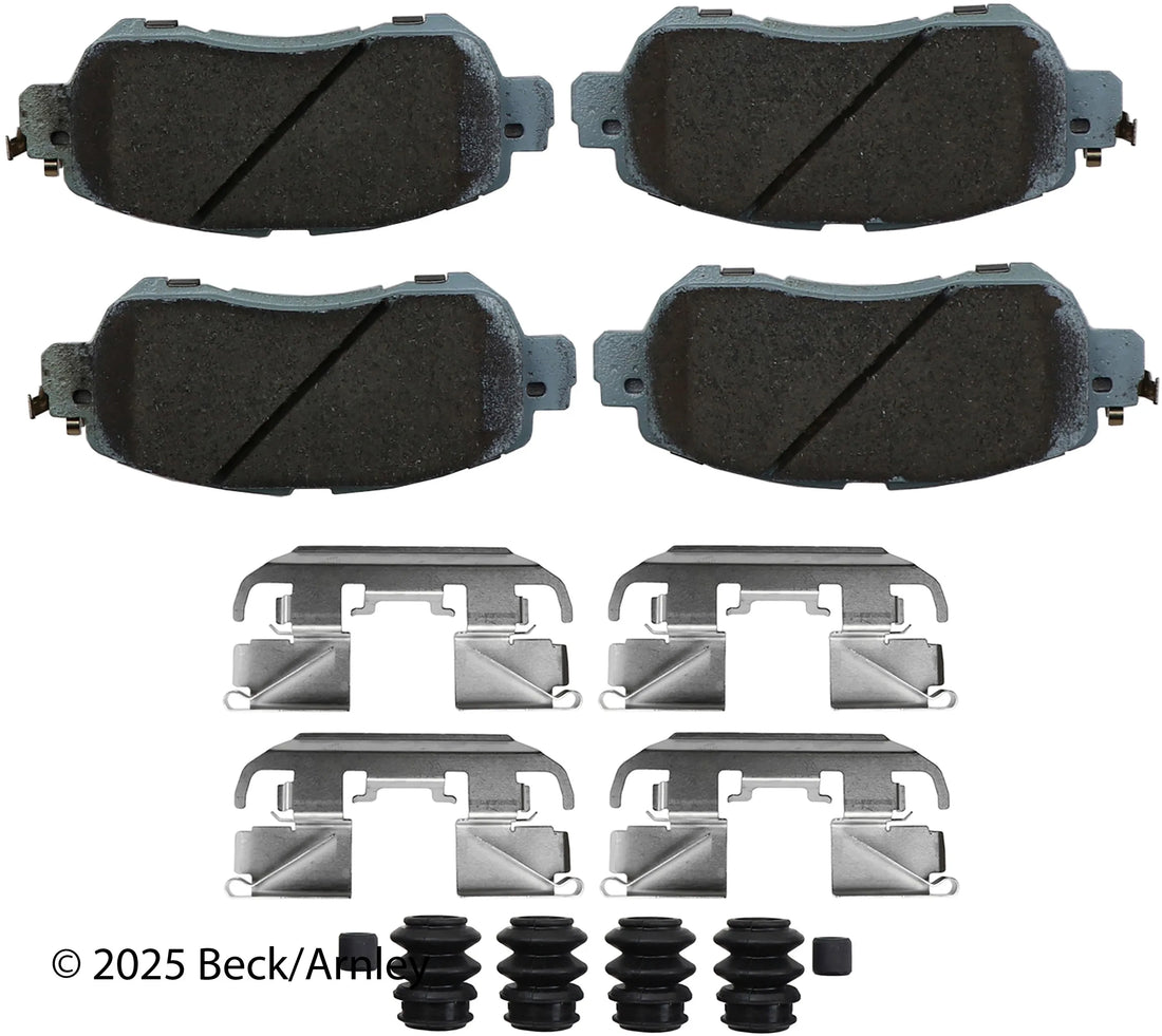 Beck/Arnley 085-7103 2025 Nissan Kicks Play Disc Brake Pad Set