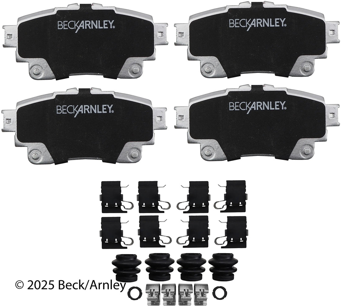 Beck/Arnley 085-7109A 2024-2026 Lexus TX350 Disc Brake Pad Set