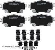 Beck/Arnley 085-7109A 2024-2026 Lexus TX350 Disc Brake Pad Set