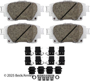 Beck/Arnley 085-7109A 2024-2026 Lexus TX350 Disc Brake Pad Set