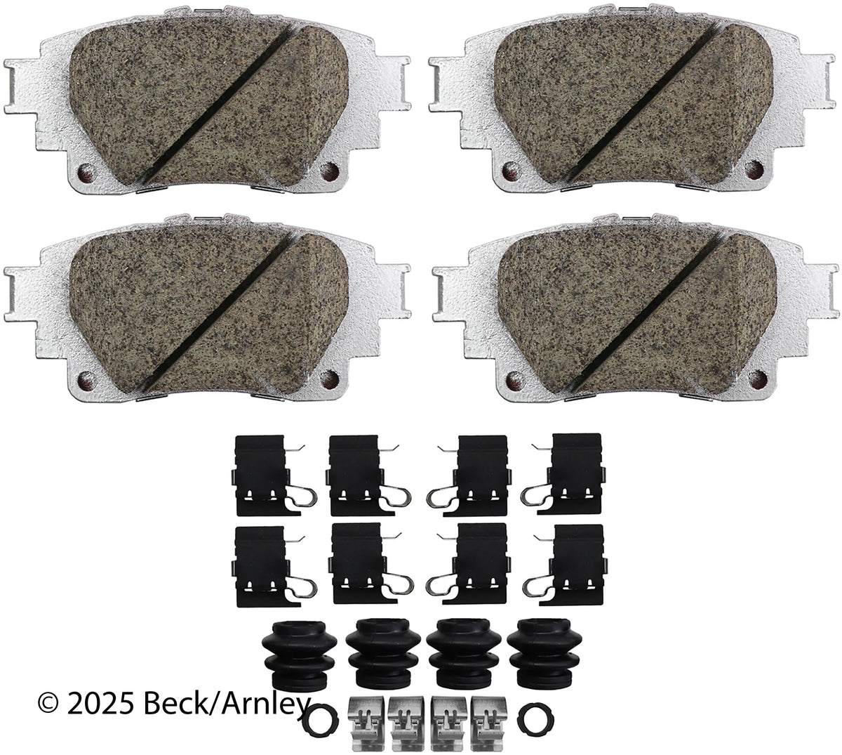 Beck/Arnley 085-7109A 2024-2026 Lexus TX350 Disc Brake Pad Set