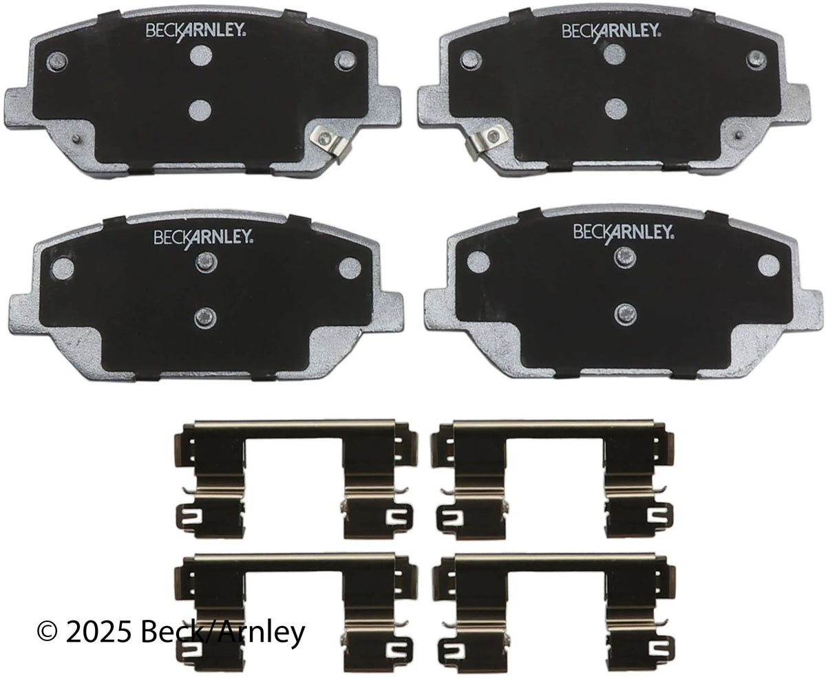 Beck/Arnley 085-7111 2019-2020 Hyundai Santa Fe Disc Brake Pad Set