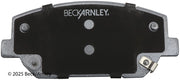 Beck/Arnley 085-7111 2019-2020 Hyundai Santa Fe Disc Brake Pad Set