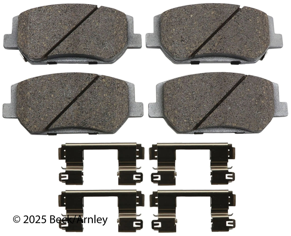 Beck/Arnley 085-7111 2019-2020 Hyundai Santa Fe Disc Brake Pad Set