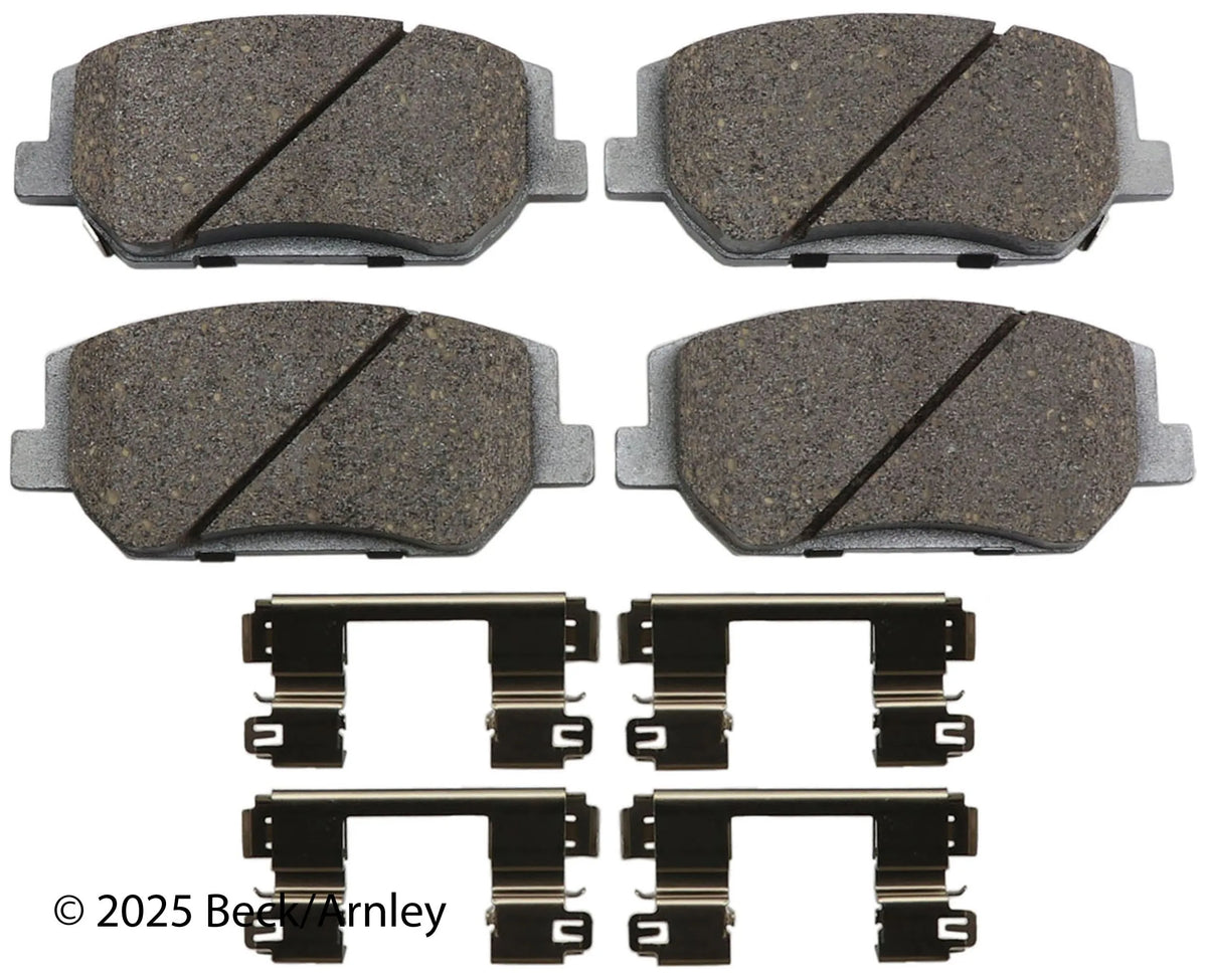 Beck/Arnley 085-7111 2019-2020 Hyundai Santa Fe Disc Brake Pad Set
