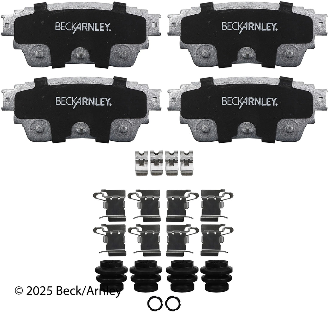 Beck/Arnley 085-7112 2025-2026 Nissan Murano Disc Brake Pad Set