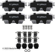 Beck/Arnley 085-7112 2025-2026 Nissan Murano Disc Brake Pad Set