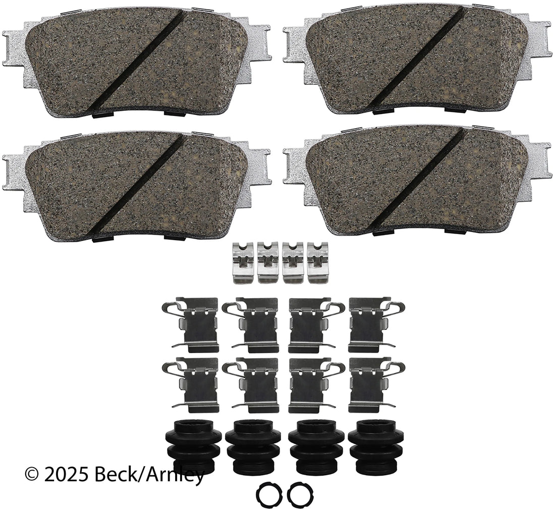 Beck/Arnley 085-7112 2025-2026 Nissan Murano Disc Brake Pad Set