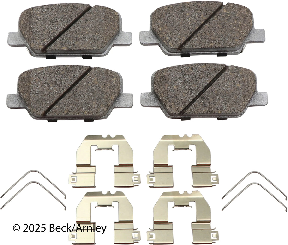 Beck/Arnley 085-7113 2020-2025 Hyundai Palisade Disc Brake Pad Set