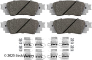 Beck/Arnley 085-7114 2025-2026 Lexus UX300h Disc Brake Pad Set
