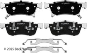 Beck/Arnley 085-7115 2019-2025 Subaru Ascent Disc Brake Pad Set