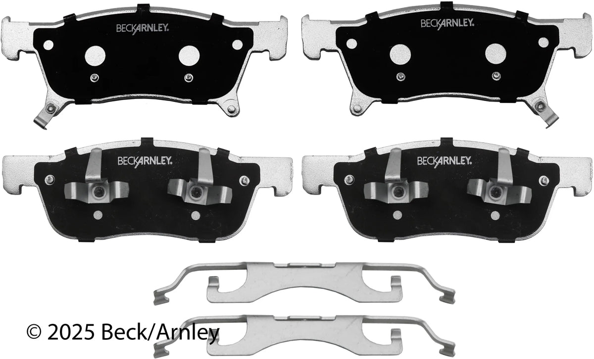 Beck/Arnley 085-7115 2019-2025 Subaru Ascent Disc Brake Pad Set