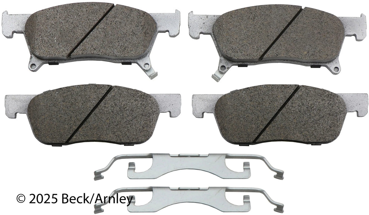 Beck/Arnley 085-7115 2019-2025 Subaru Ascent Disc Brake Pad Set