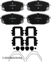 Beck/Arnley 085-7120 2021-2024 Kia Seltos Disc Brake Pad Set