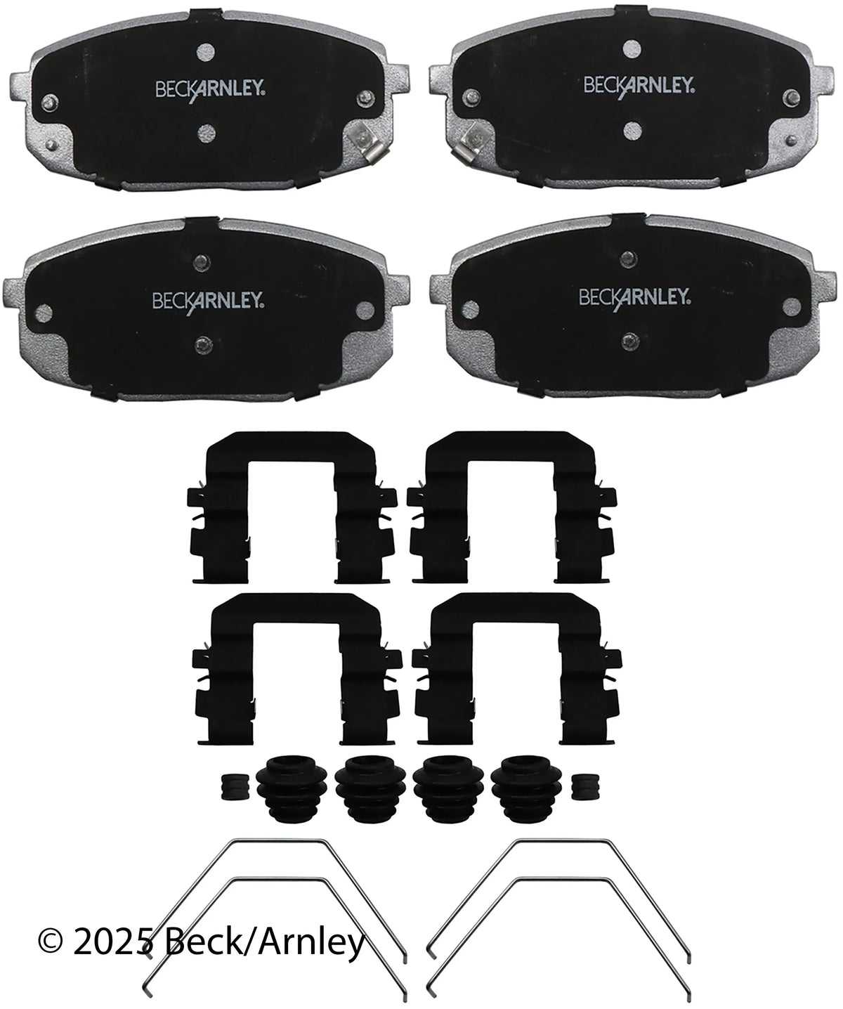 Beck/Arnley 085-7120 2021-2024 Kia Seltos Disc Brake Pad Set