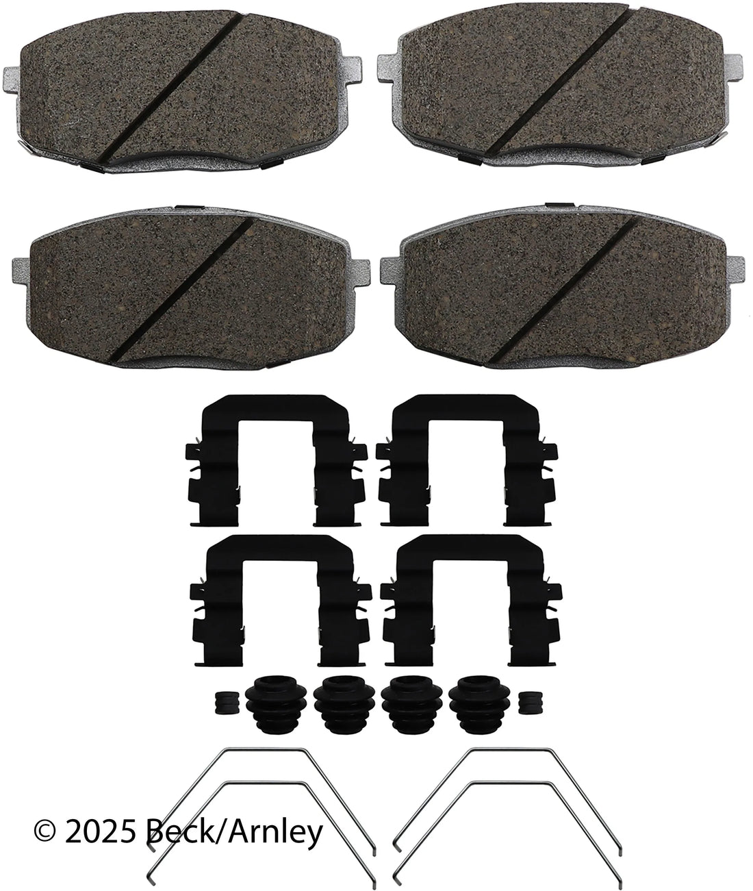 Beck/Arnley 085-7120 2021-2024 Kia Seltos Disc Brake Pad Set
