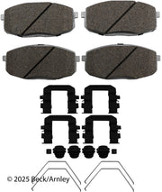 Beck/Arnley 085-7120 2021-2024 Kia Seltos Disc Brake Pad Set