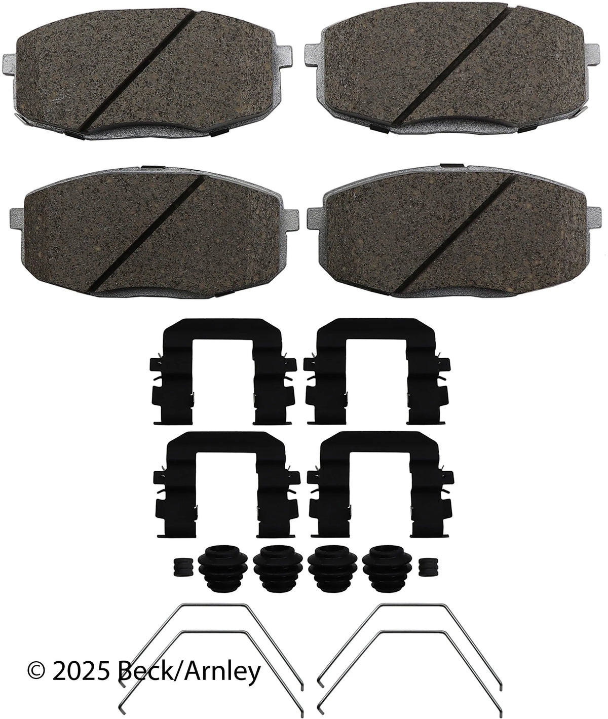 Beck/Arnley 085-7120 2021-2024 Kia Seltos Disc Brake Pad Set
