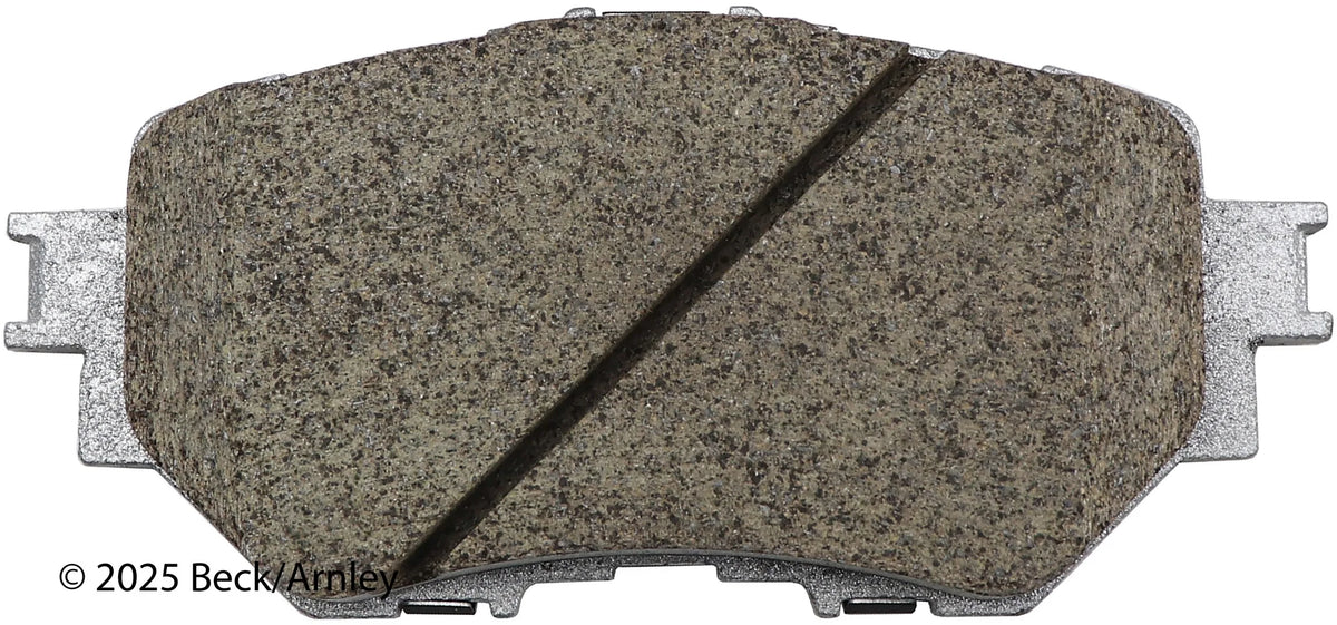 Beck/Arnley 085-7122 2014-2018 Mazda 3 Disc Brake Pad Set