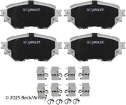 Beck/Arnley 085-7122 2014-2018 Mazda 3 Disc Brake Pad Set