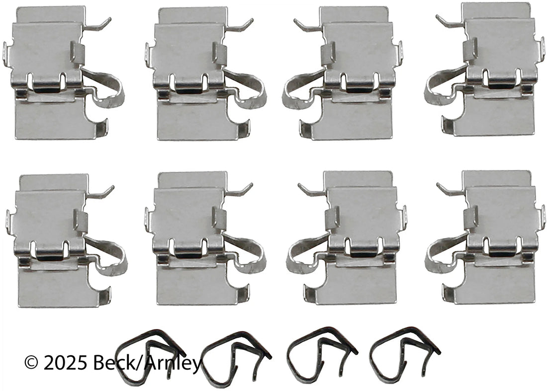 Beck/Arnley 085-7122 2014-2018 Mazda 3 Disc Brake Pad Set