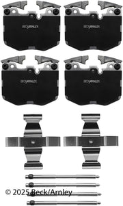 Beck/Arnley 085-7133 2020-2026 Toyota GR Supra Disc Brake Pad Set