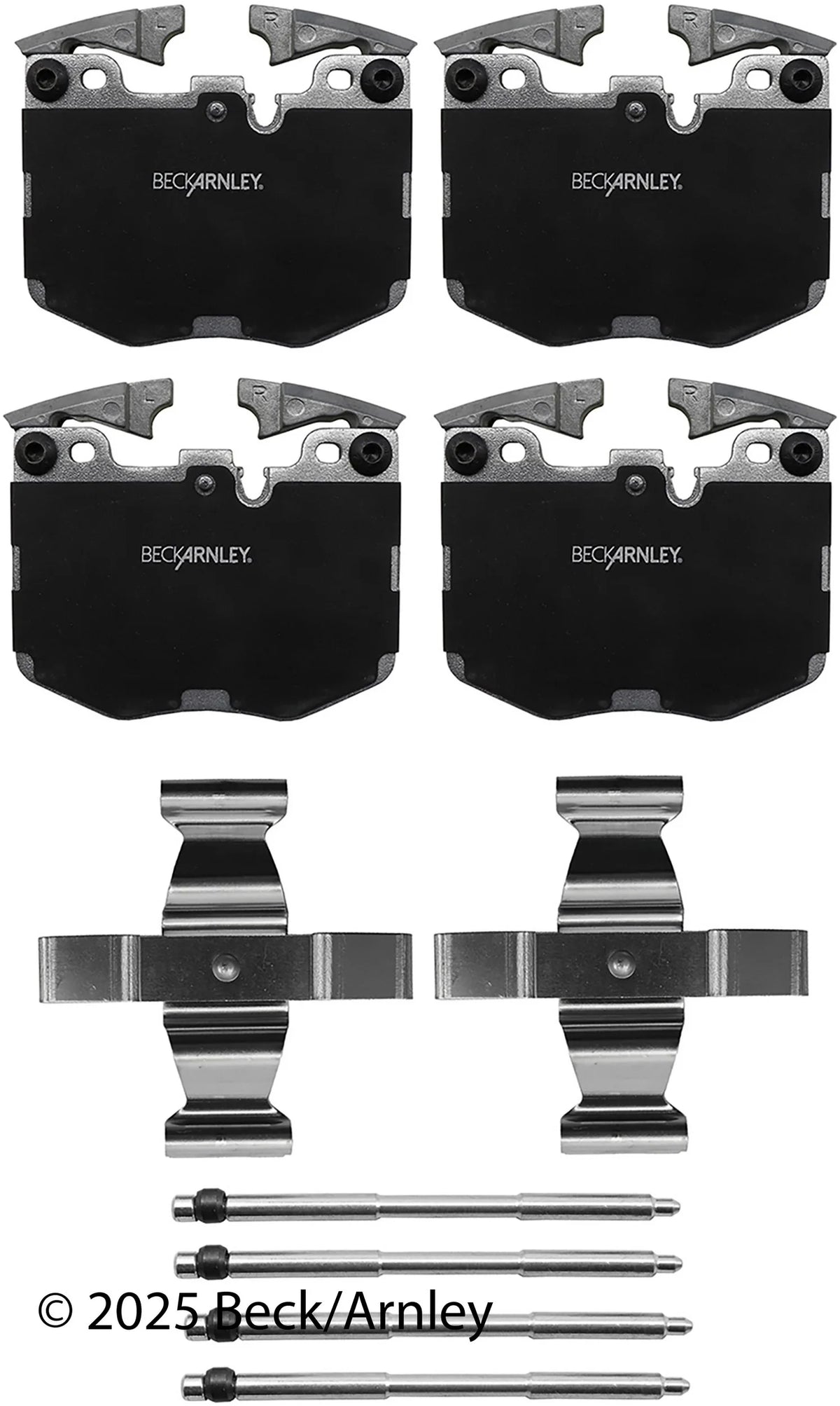 Beck/Arnley 085-7133 2020-2026 Toyota GR Supra Disc Brake Pad Set